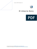 2D Lithium Ion Battery