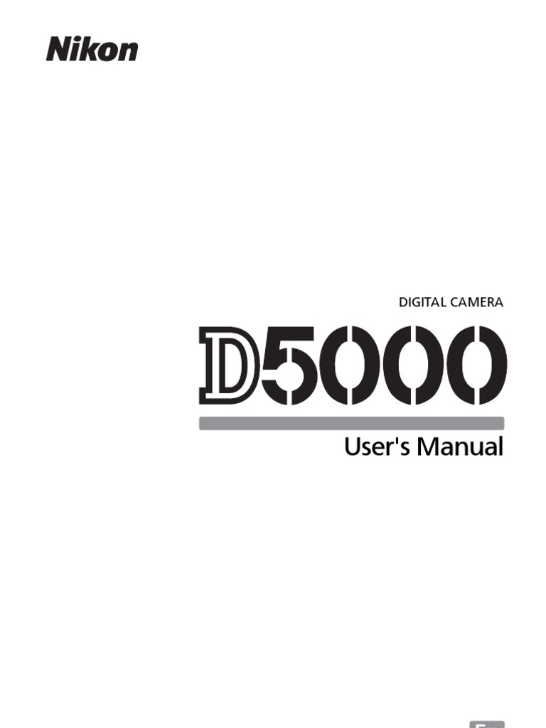 Manual D5000 | PDF