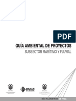 Guia Ambiental de Proyectos Subsector Fluvial y Maritimo
