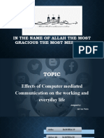 Computer-mediated-Communication