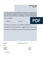 Planeación de La Producción