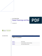 Equity Financings and Structures: ULI YLG Peer-To-Peer