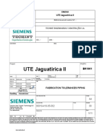 60019-410-05-002-R0 - Fabrication Tolerances Piping