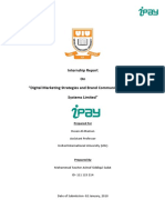 Intern Report On Ipay Systems Ltd.
