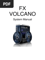 FX VOLCANO Manual