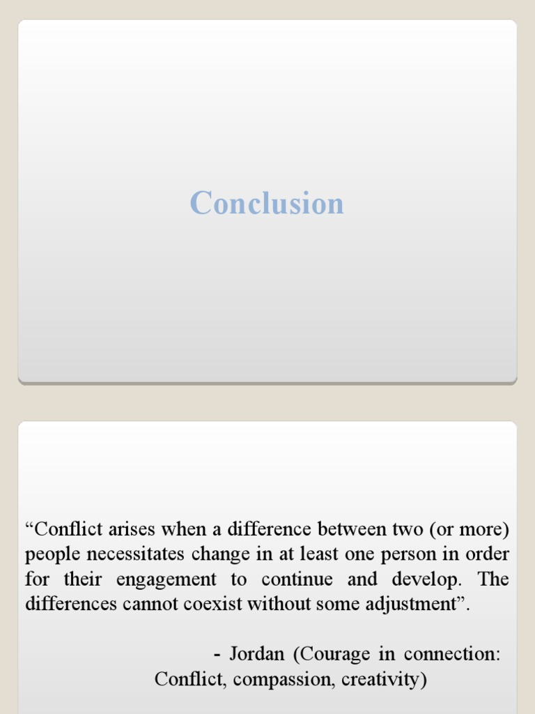 Conflict Resolution for Leaders | PDF | Career & Growth