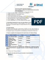 Plan de Comité Escolar de Gestión de Riesgo 2021