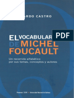 Edgardo Castro El Vocabulario de Michel Foucault