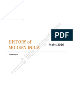 HISTORY Modern India Final 