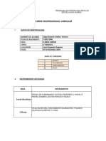 Informe Psicopedagógico Edgar Roldan