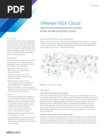 Vmware NSX Cloud Product Package Data Sheet