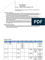 CMP Analysis I Love My Love