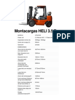 Ficha Tecnica Montacargas Heli 3-3.5 Ton