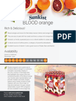 Blood Orange Sell Sheet