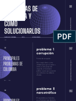 Problemas de Colombia y Como Solucionarlos