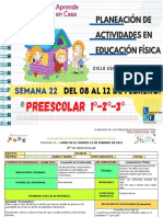 1°, 2° y 3° Preescolar EF Semana 22-LEF Antonio Preza