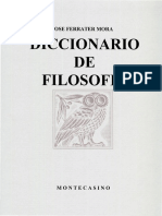 José Ferrater Mora - Diccionario Filosófico N