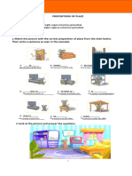 Level A1.1 Prepositions of Place