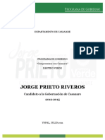 Programa de Gobierno Jorge Eliser Prieto Riveros Partido Verde