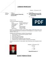 Form Surat Lamaran & Pernyataan IPDMIP 2021