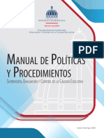 Manual de Politicas y Procedimientos de Supervision (Enero 2021)