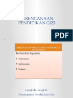 Perencanaan Pendidikan Gizi