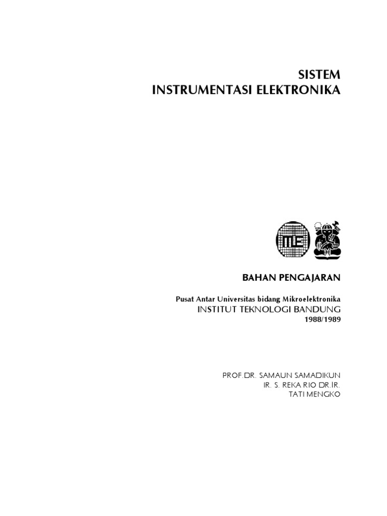 Sistem Instrumentasi Elektronika | PDF