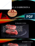 Presentacion de Carnes La Sabrosona