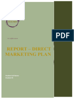 BSBMKG508 Plan Direct Marketing Activities
