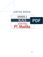 Kertas Kerja Kas PT Mustika