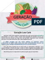 Geração Low Carb - Dicas.pdf · versão 1