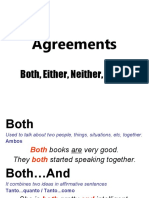 Agreements: Both, Either, Neither, So, Do