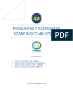 Preguntas y Respuestas Sobre Biocombustibles