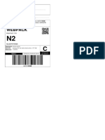 Shipment Label