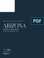 Arizona: District Auditions