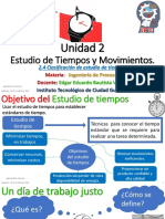 390280802 Unidad 2 Tema 2 4 Clasificacion de Estudios de Tiempos