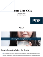 Debate Club CCA - Drink - Milk