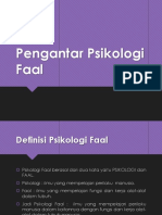 Pengantar Psikologi Faal