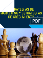 Estrategias de Marketing y Estrategias de Crecimiento