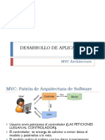 Desarrollo de Aplicaciones WEB: MVC Architecture
