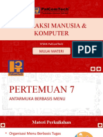 Pertemuan 7 IMK