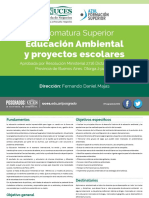 Diplomatura Superior en Educacion Ambiental y Proyectos Escolares 04-08-16-2