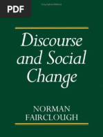 Download Fairclough 1992 Discourse and Social Change by graphgon SN49809257 doc pdf