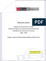 Manual de Usuario - Módulo de Patrimonio Web SIGA v.20.02.00