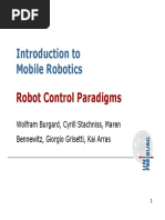 Introduction To Mobile Robotics: Robot Control Paradigms