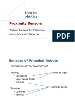 Introduction To Mobile Robotics: Proximity Sensors