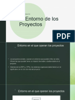 Entorno de Los Proyectos