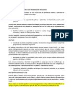 Las Disciplinas para Construir Una Organización Inteligente