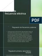 Control de Frecuencia Eléctrica