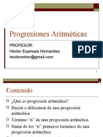 Progresion Aritmetica